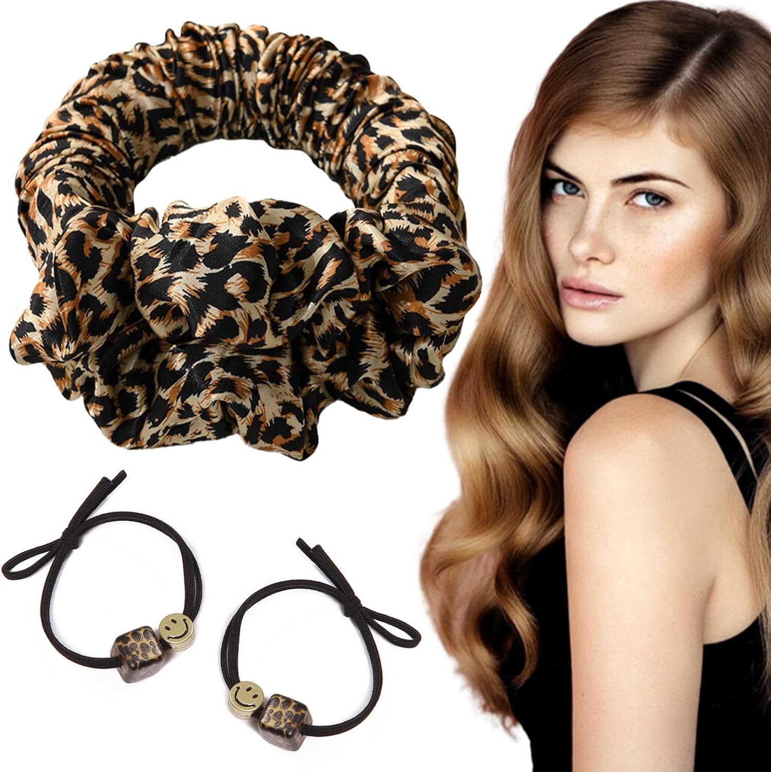 Heatless Hair Curler,2022 No Heat Curls Scrunchie Upgrade Heatless