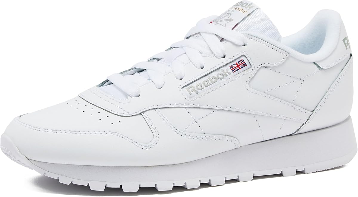 Zapatillas clásicas de cuero para mujer - Zapatos de tenis casuales para mujer