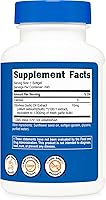 Vista 4 de Nutricost Ajo 1000 mg, 240 cápsulas blandas - Suplemento de ajo de alta potencia, sin gluten