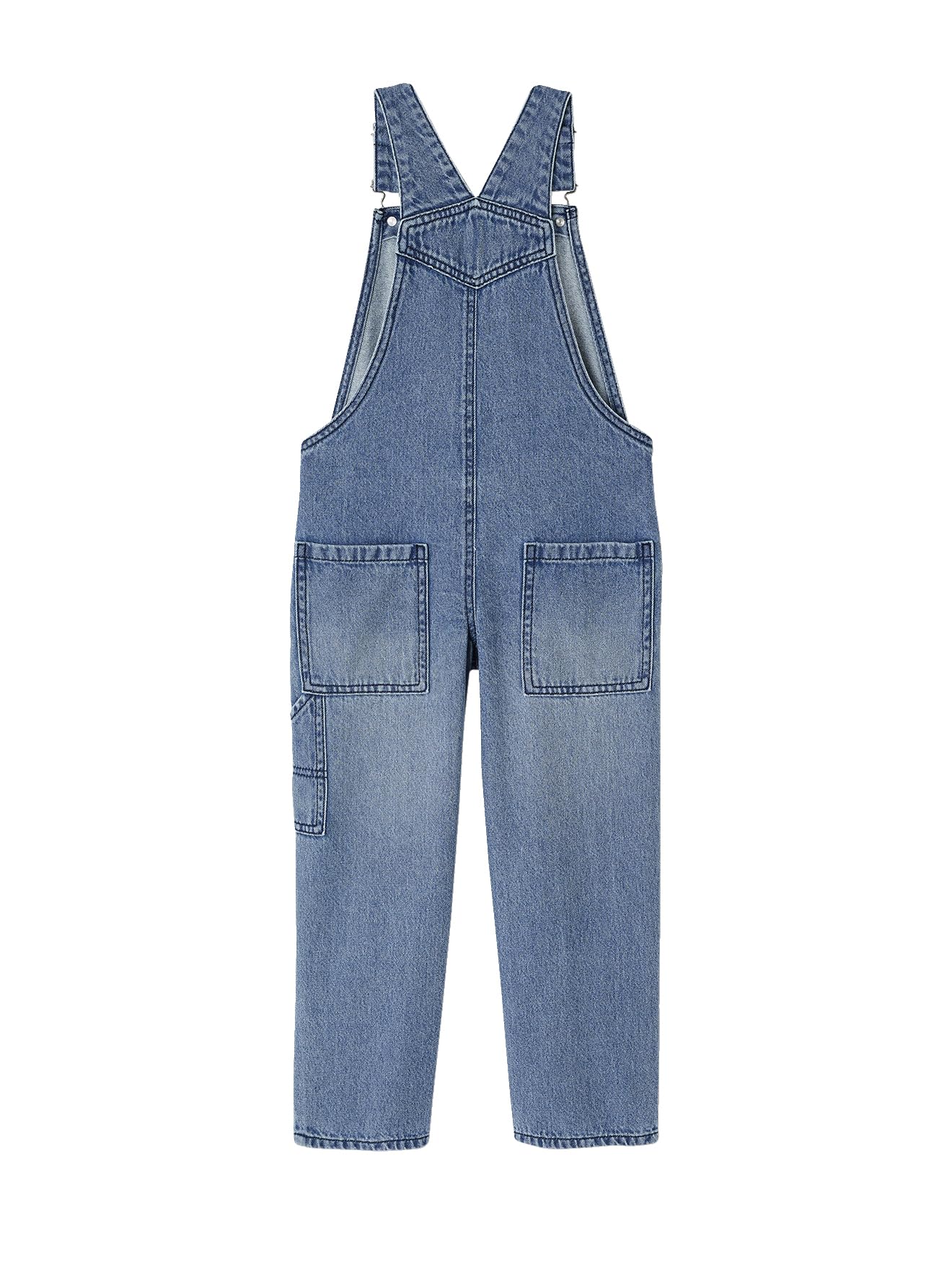 VERTBAUDET Salopette denim fluide garçon