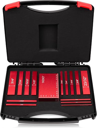 15 PCS Precision Setup Blocks for Woodworking | Aluminum Height Gauges for Router and Table Saw, Set Up Blocks for Woodworking Measuring Tool