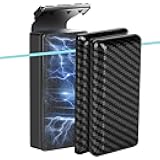 Magnetic Fish Tank Cleaner, Aquarium Glass Cleaner with 2 Detachable Algae Scraper Blade, Floating Scrubber Brush for 1/5