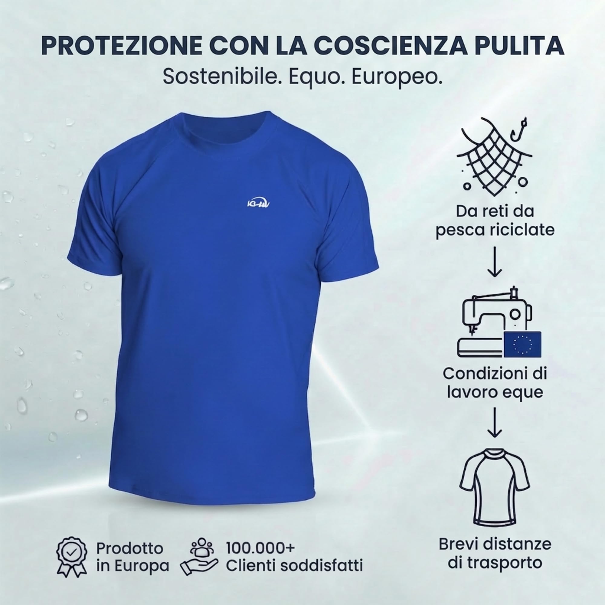 iQ-UV Loose Fit Camicia Uomo
