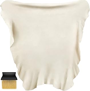 Chamois Cloth for Car, Car Wash Drying Towels Extra Large 37.8'' X 26''(6.8 Sq Ft), Super Absorbent Lint Free Rags, Nature...