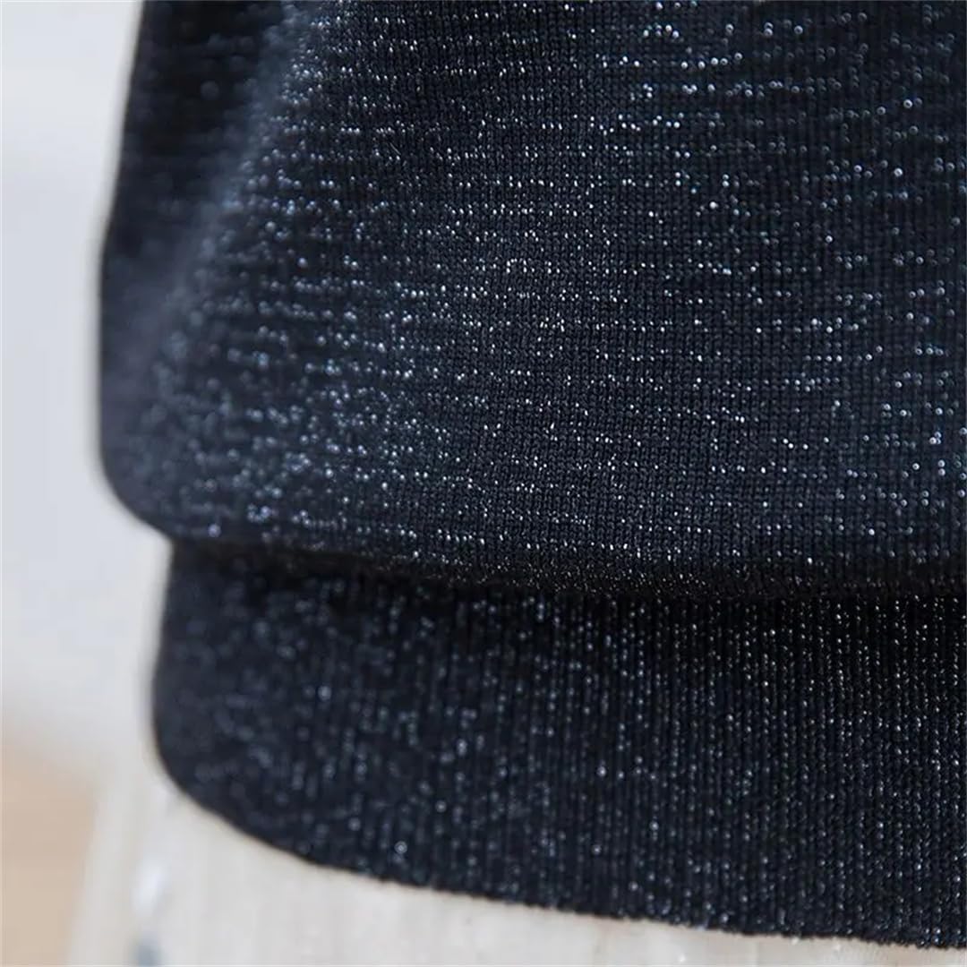 Maglieria estiva da donna a maniche corte in pizzo traforato girocollo casual top
