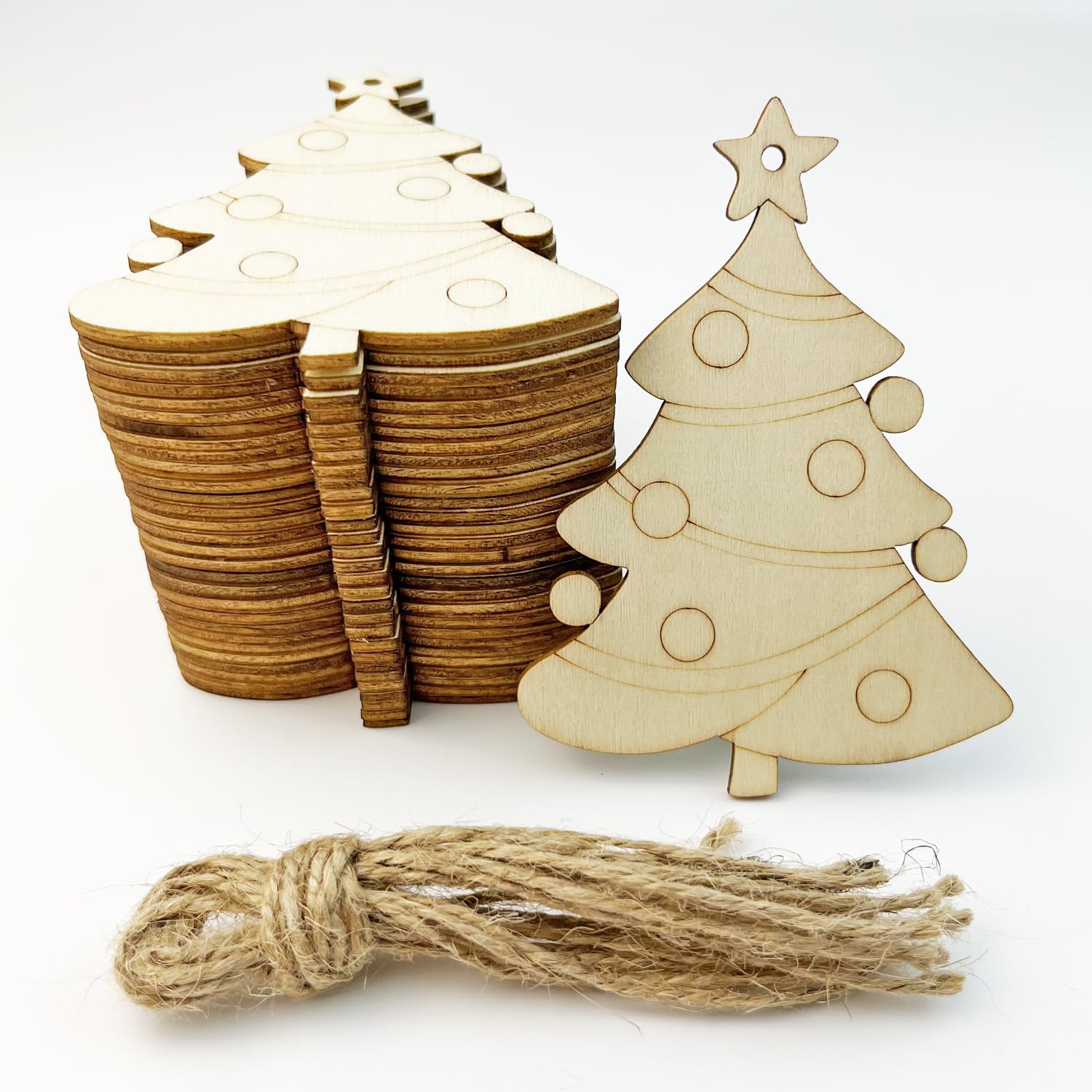 木製クリスマスツリー 約30cm クラフト式 木製 クリスマスツリー 3カラー 卓上 30cm おしゃれ 北欧