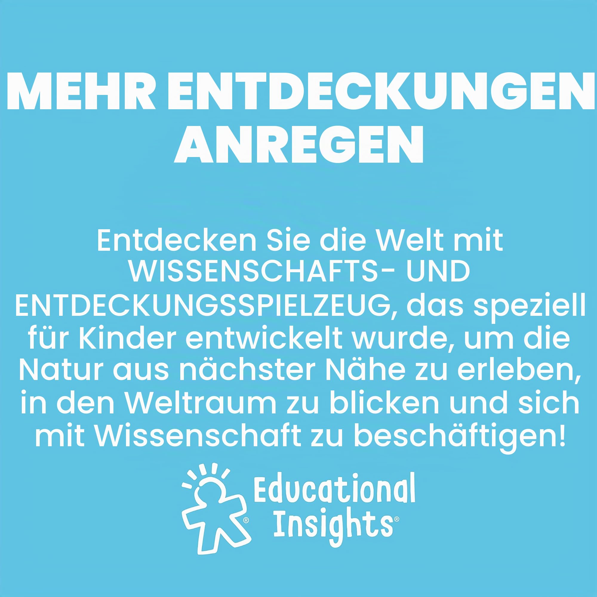 Learning Resources Kidscope - Mikroskop für Kinder, Mint-Spielzeug, als Geschenk für Jungen und Mädchen, ab 5 Jahren