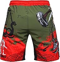 Vista 95 de Hardcore Training Pantalones cortos de lucha para hombre Boxeo MMA Combat BJJ Grappling Fitness Muay Thai Kickboxing No Gi