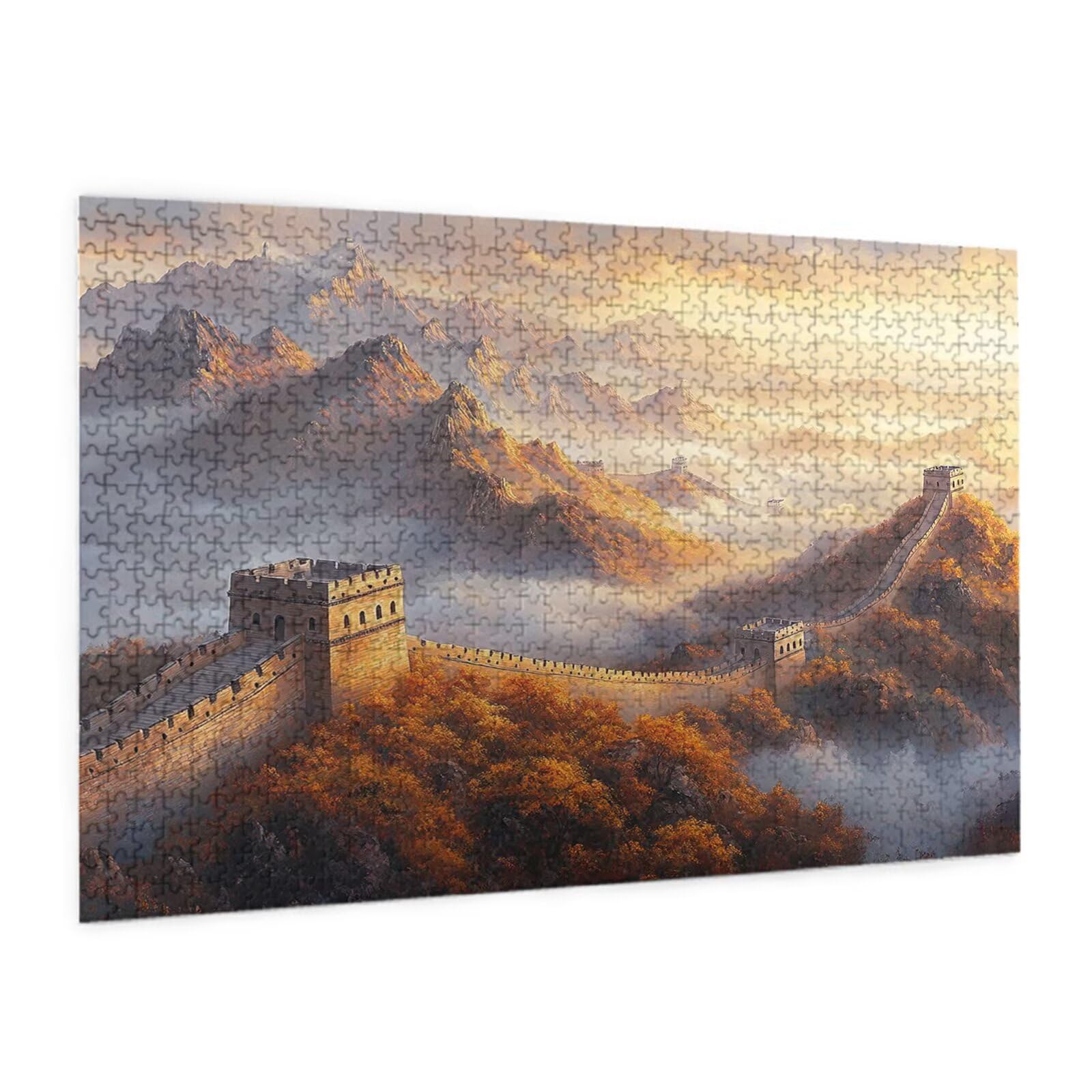 Puzzle Otoño Puzzle 2000 Piezas,Montaña Rompecabezas Desafiante,Juego Puzzles Adultos,Impresión de Alta Definición Colorido Puzzles Madera con Caja de Regalo,Home Decoration,Regalo Mujer,p68t