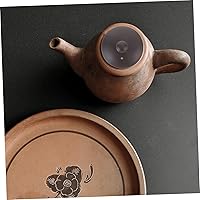 Vista 9 de Yardwe Tetera Tapa Tetera Tetera China Tetera Cubierta de tetera esmaltada Piezas de tetera Accesorio de tetera Reemplazo de la cubierta de té Tapa