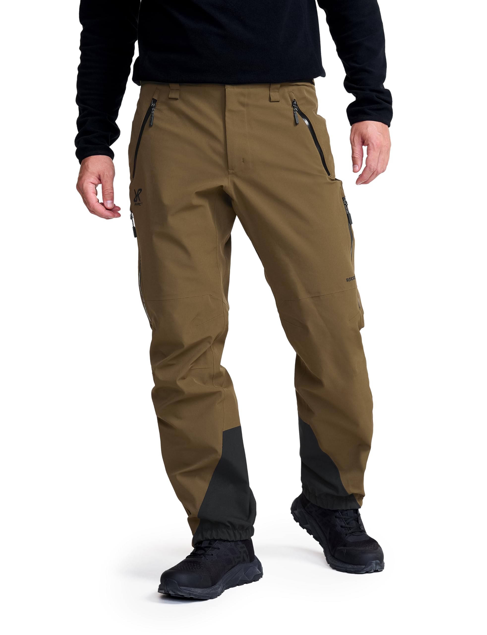 RevolutionRace Cyclone 3L Shell Pants für Herren, wasserdichte Hose mit Recco-Reflektoren zum Wandern