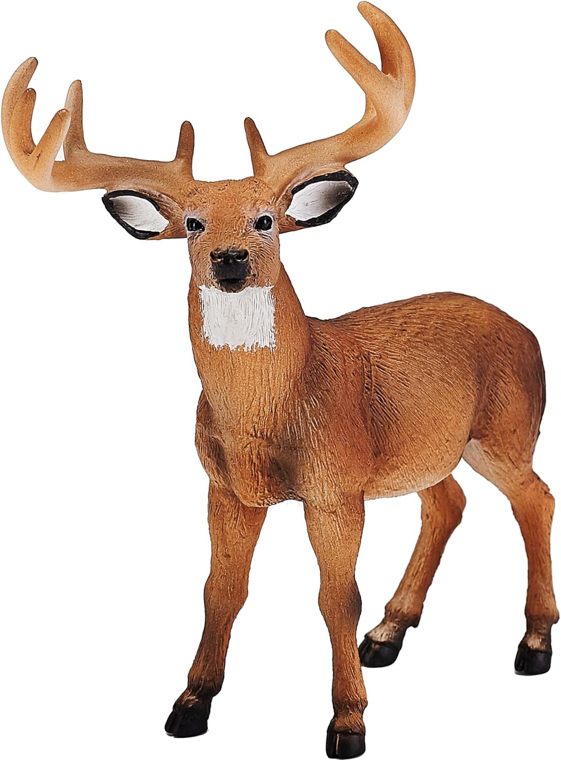MOJO - White Tailer Deer Stag Buck | Hand-Painted Toy Figure | Woodland Collection | True to Life & Highly Detailed | Designed in UK
