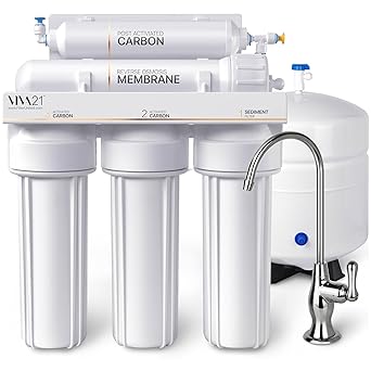 5 Stage Reverse Osmosis System – Premium Under Sink Water Filtration System.