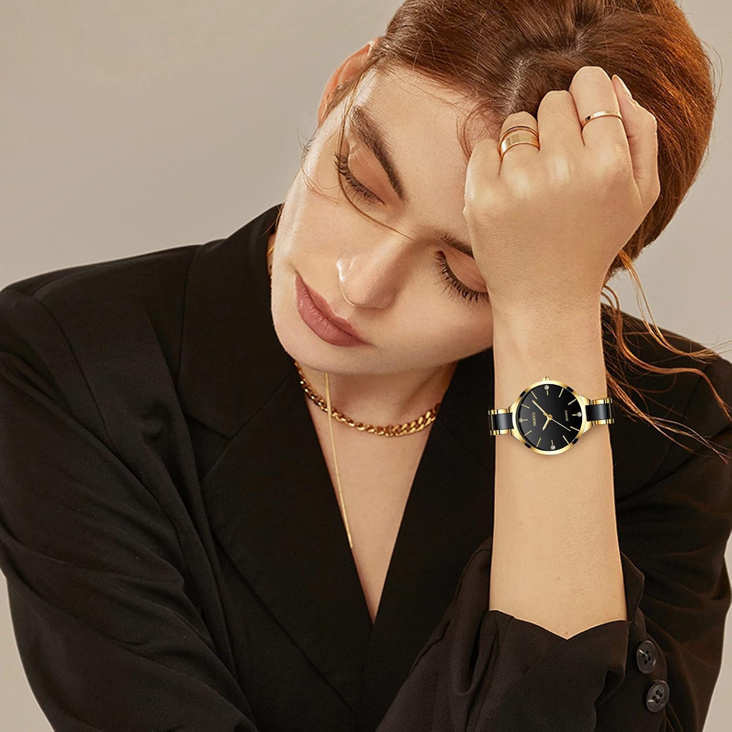 RORIOS Donna Orologio Impermeabile Analogico al Quarzo Orologio con Cinturino in Acciaio Inossidabile Moda Diamante Orologio da Polso per Donna RORIOS Donna Orologio Impermeabile Analogico al Quarzo Orologio con Cinturino in Acciaio Inossidabile Moda Diamante Orologio da Polso per Donna