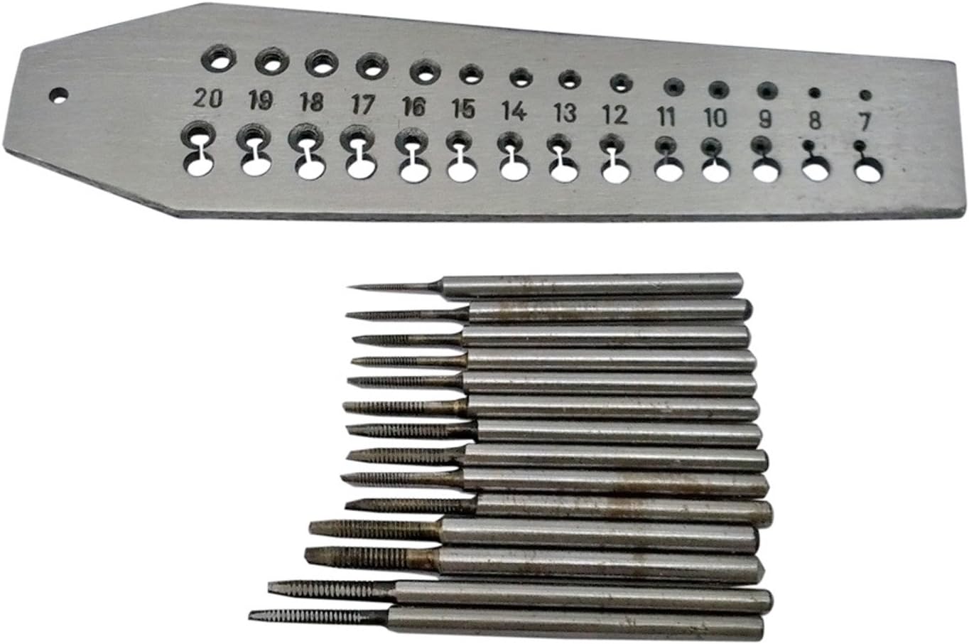 NEW 15 pc Tap & Die Set Screw Plate Jewelers Watchmaker Amazon.co.uk