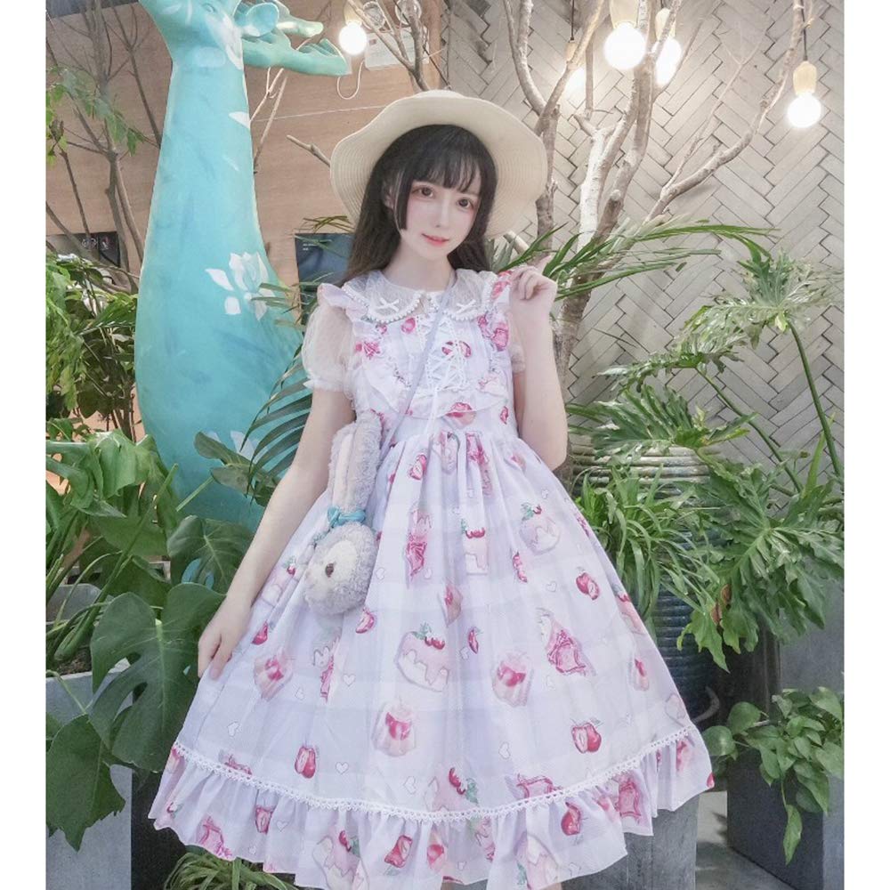 Amazon.co.jp: ワンピース ロリータ ジャンパースカート ロリータ服 森 