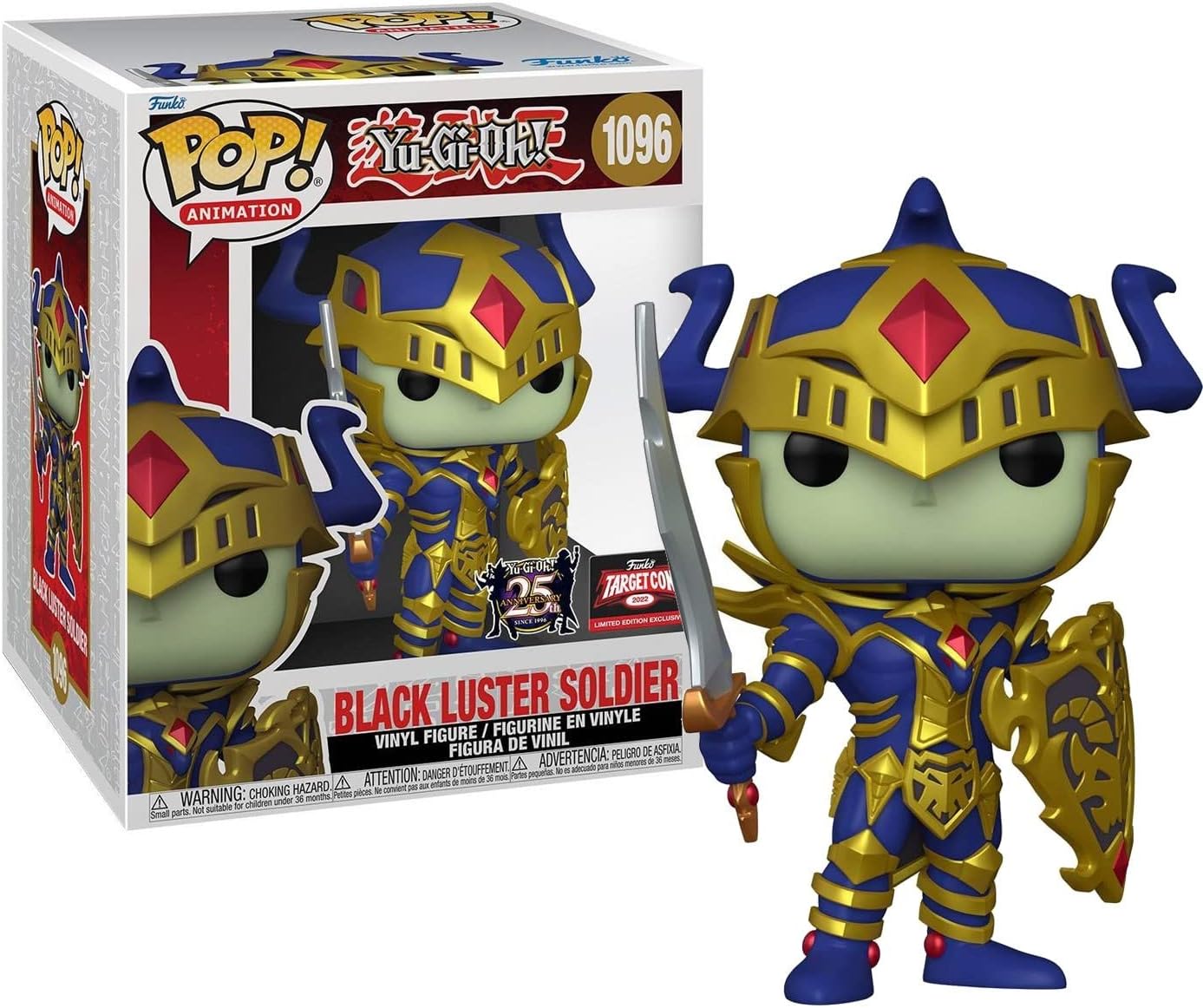 Funko YU-Gi-Oh! Black Luster Soldier (Super Pop!) Vinyl Figur 1096 Unisex Pop! Standard Vinyl