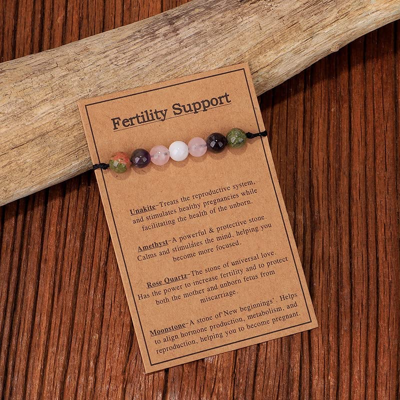 COLORFUL BLING Healing Chakra Crystal Bead Bracelet Spiritual Anxiety Relief Reiki Stone String Bracelet Balancing Energy Yoga Meditation Protection Jewelry3