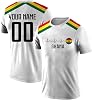 Camiseta de Fútbol Personalizada con Latido del Corazón, Selecciones Nacionales, Nombre y Número, ECG, Regalo para Fans, Hombre 8