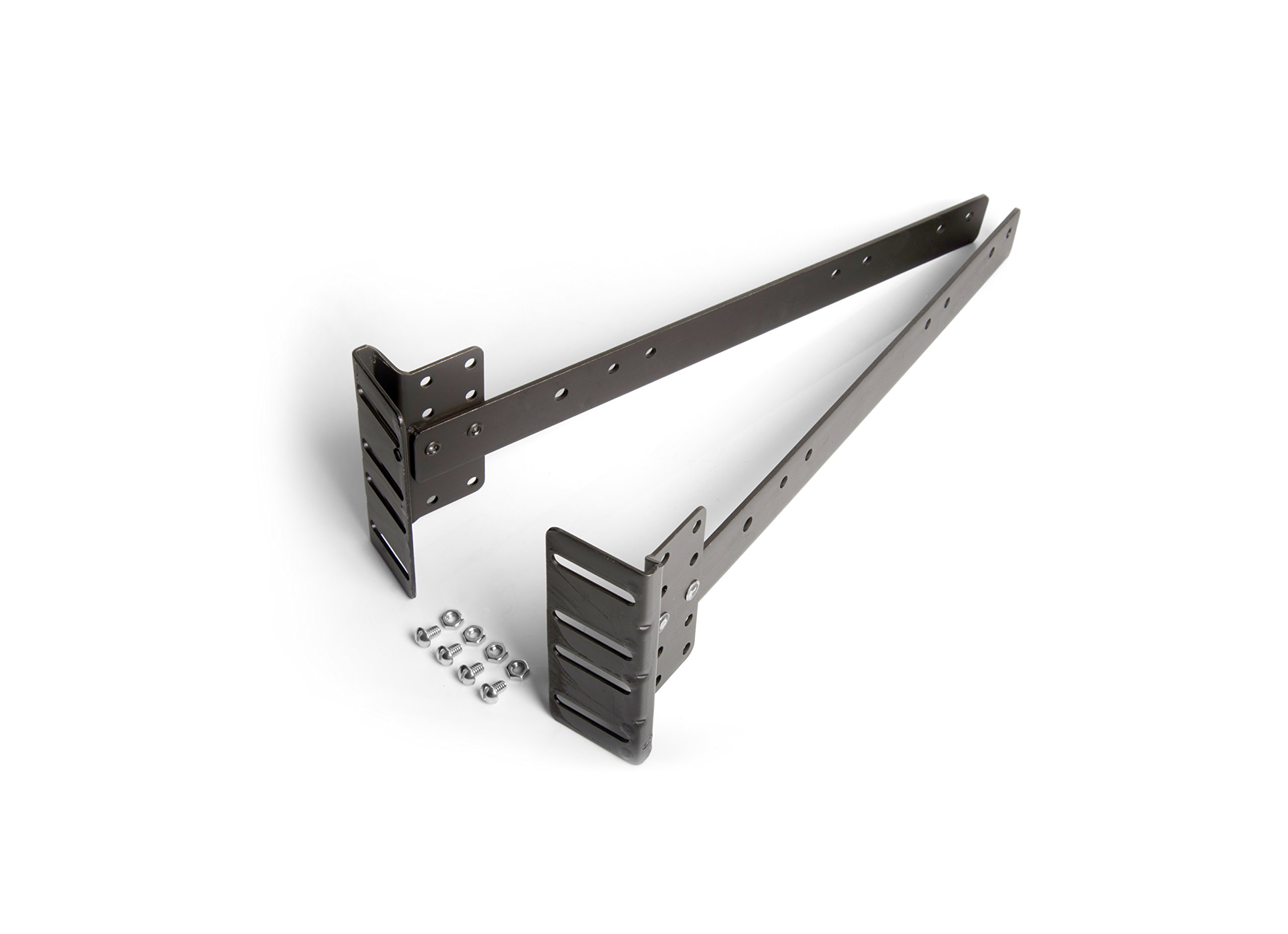 Mantua A- Footboard Extension Brackets, Dark Brown