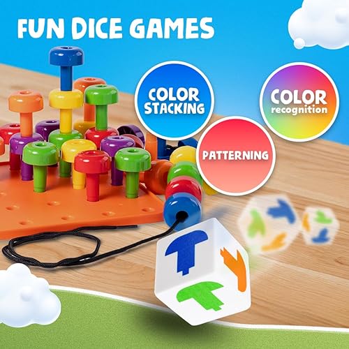 Miniatura 6 de Skoolzy - Rompecabezas con forma de huevos de juguete para niños