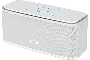DOSS Bluetooth Speaker: Unparalleled Audio Excellence in Pristine White
