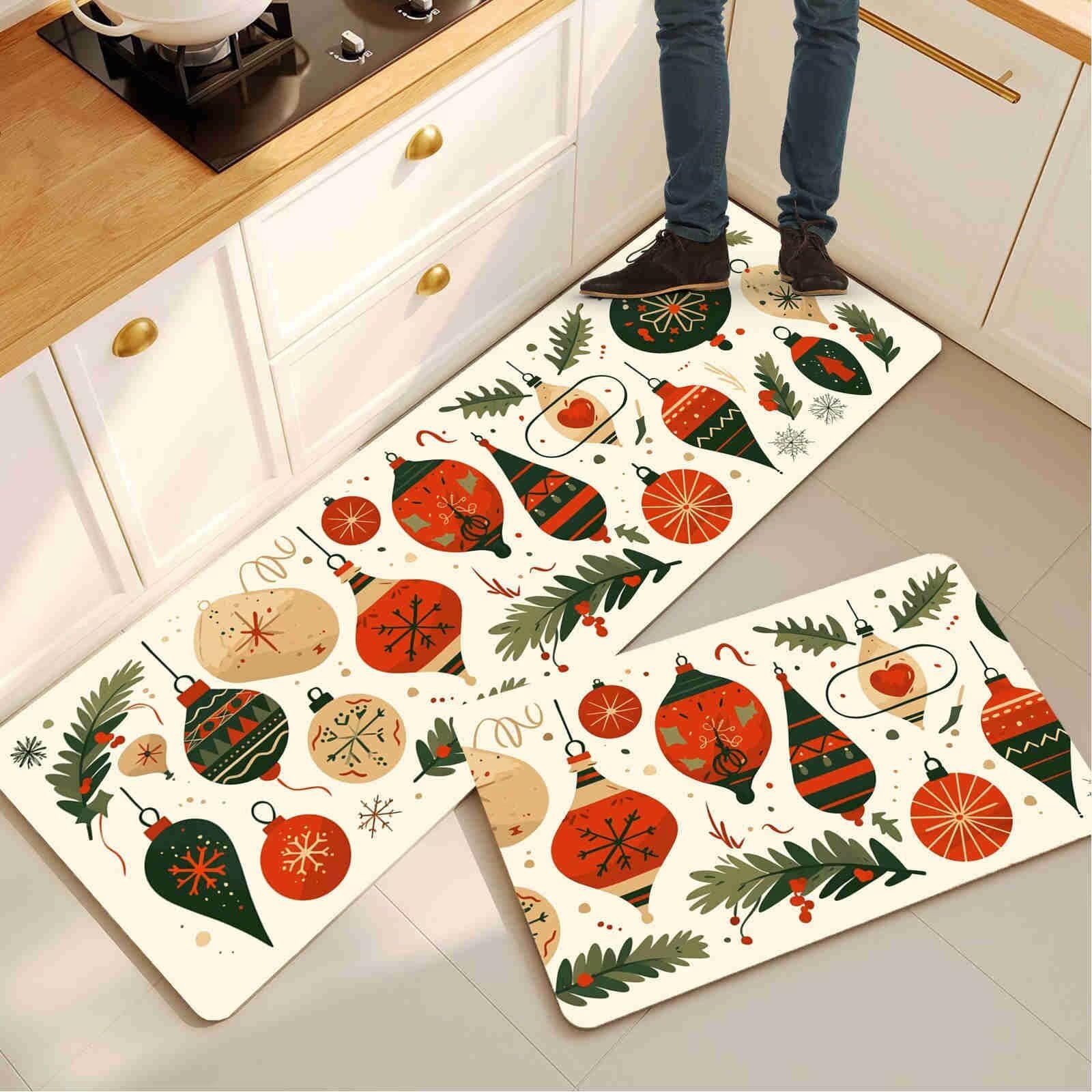 Tapis de sol absorbant devant évier pour une cuisine propre et moderne