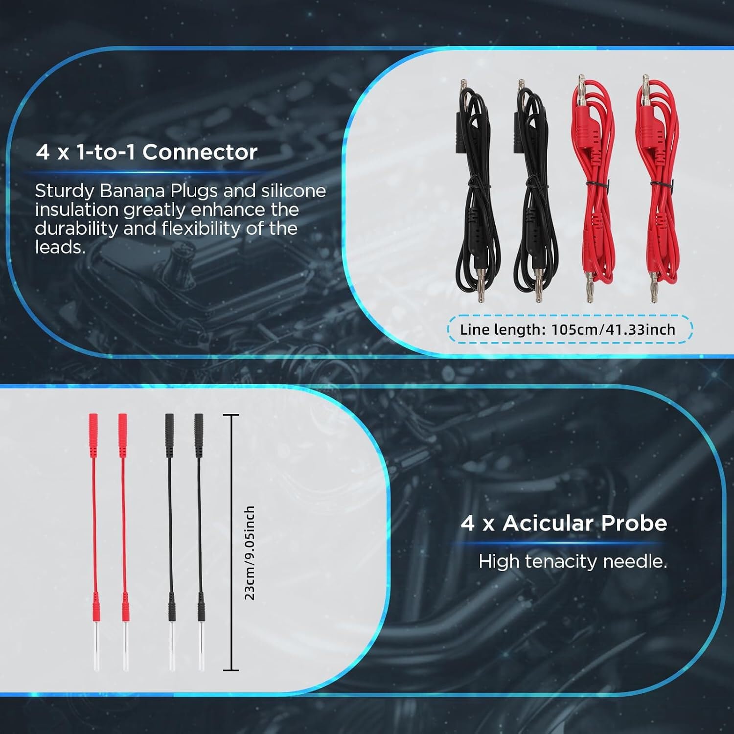 Kit de arnés de cables universal para herramientas de mantenimiento