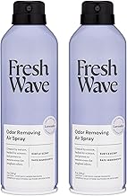 Fresh Wave Lavender Odor Eliminator Spray & Air Freshener, 8 oz. | Pack of 2 | Non-Aerosol, Fine Mist | Safer Odor Relief | Natural Plant-Based Odor Eliminator | For Furniture, Fabrics & Trash