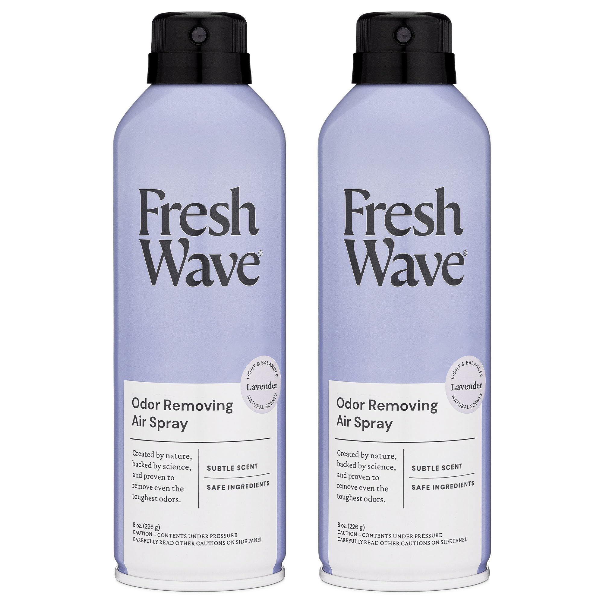 Fresh Wave Lavender Air Freshener Spray, 8 oz, 2-Pack Room Odor Eliminator