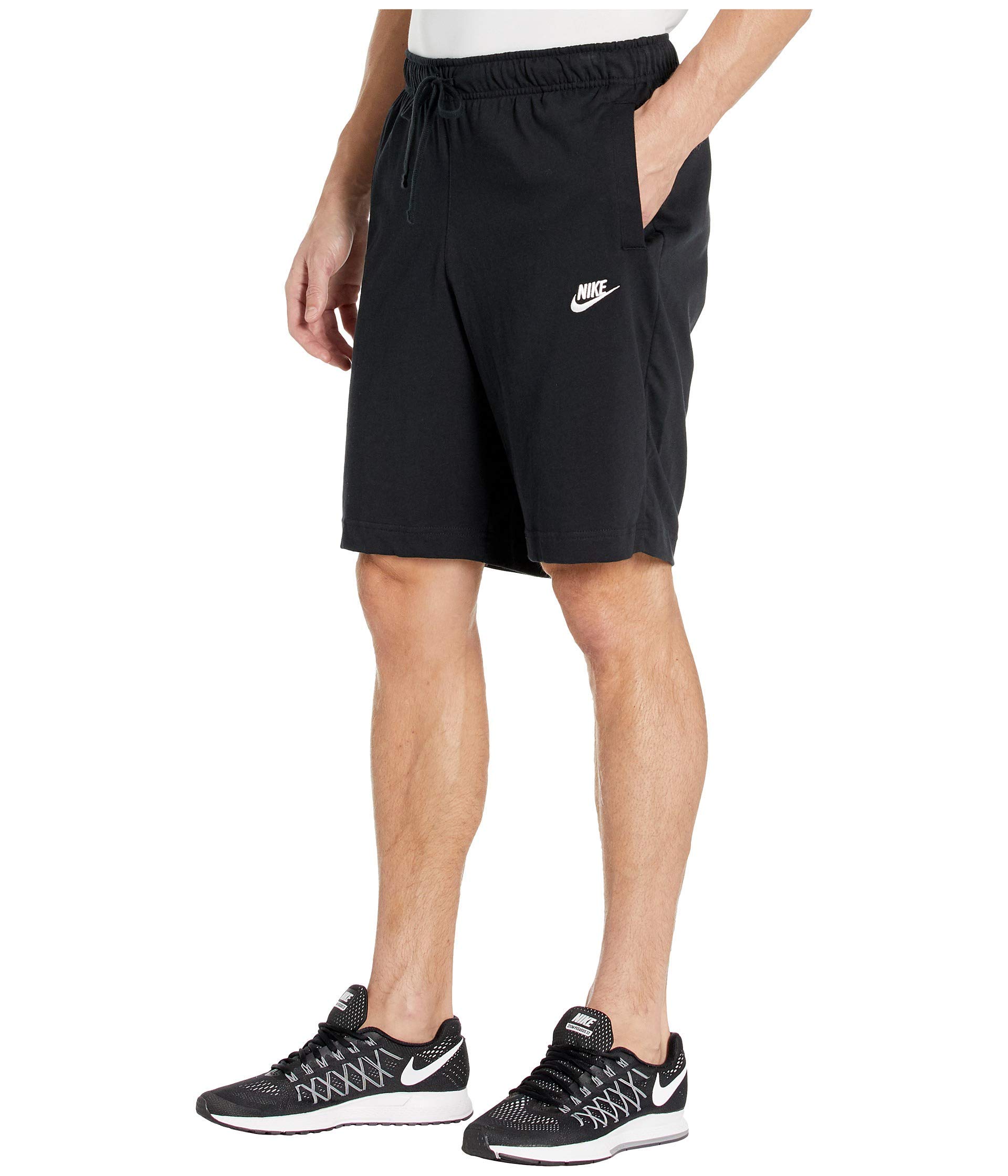 Nike Club Short Jsy - Pantalones Cortos, Hombre, Negro (Black/White), XL