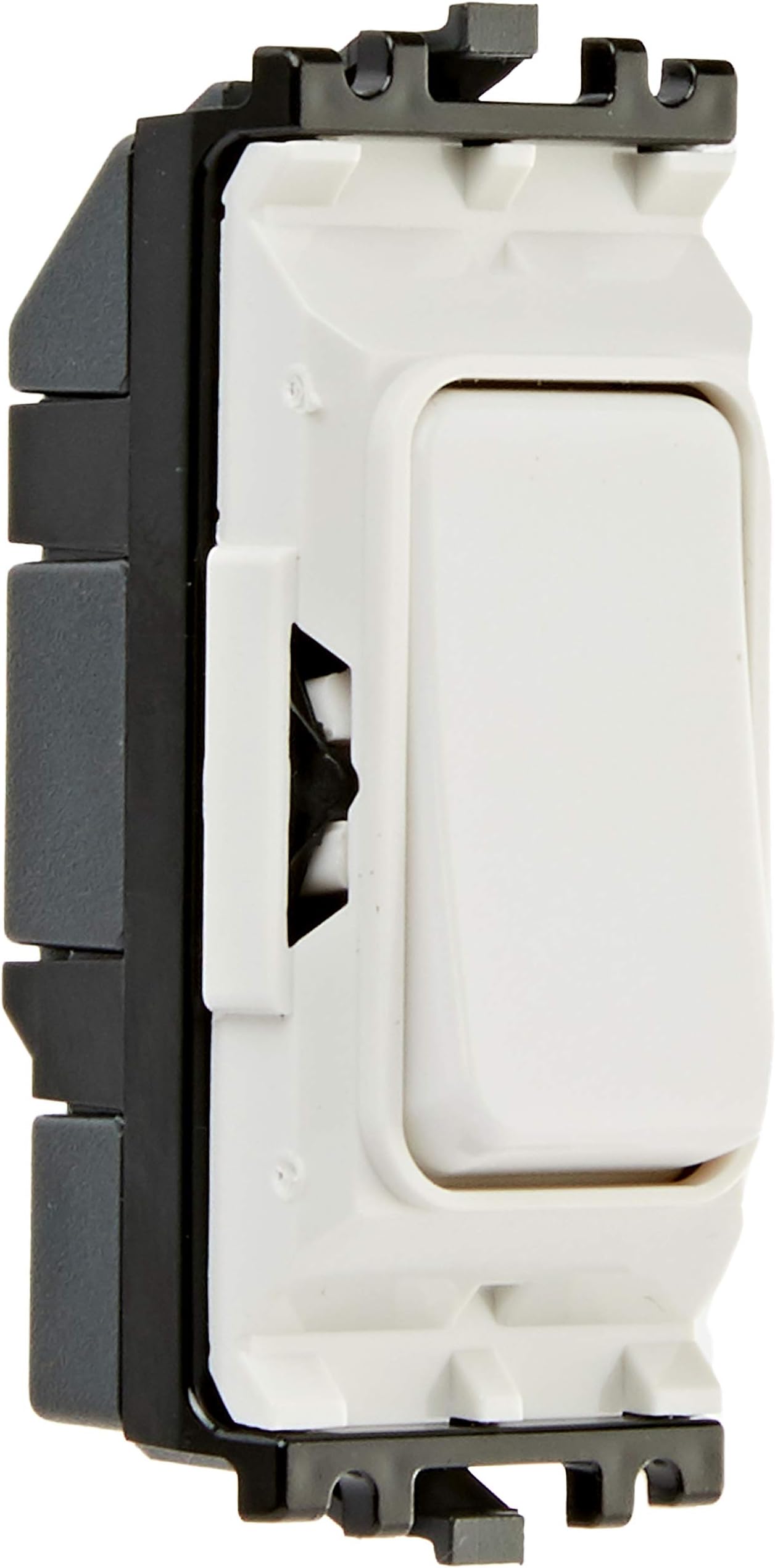 MK (ELECTRIC) Edge 10 Amp SP 1 Way White Switch Module with Plastic Rocker