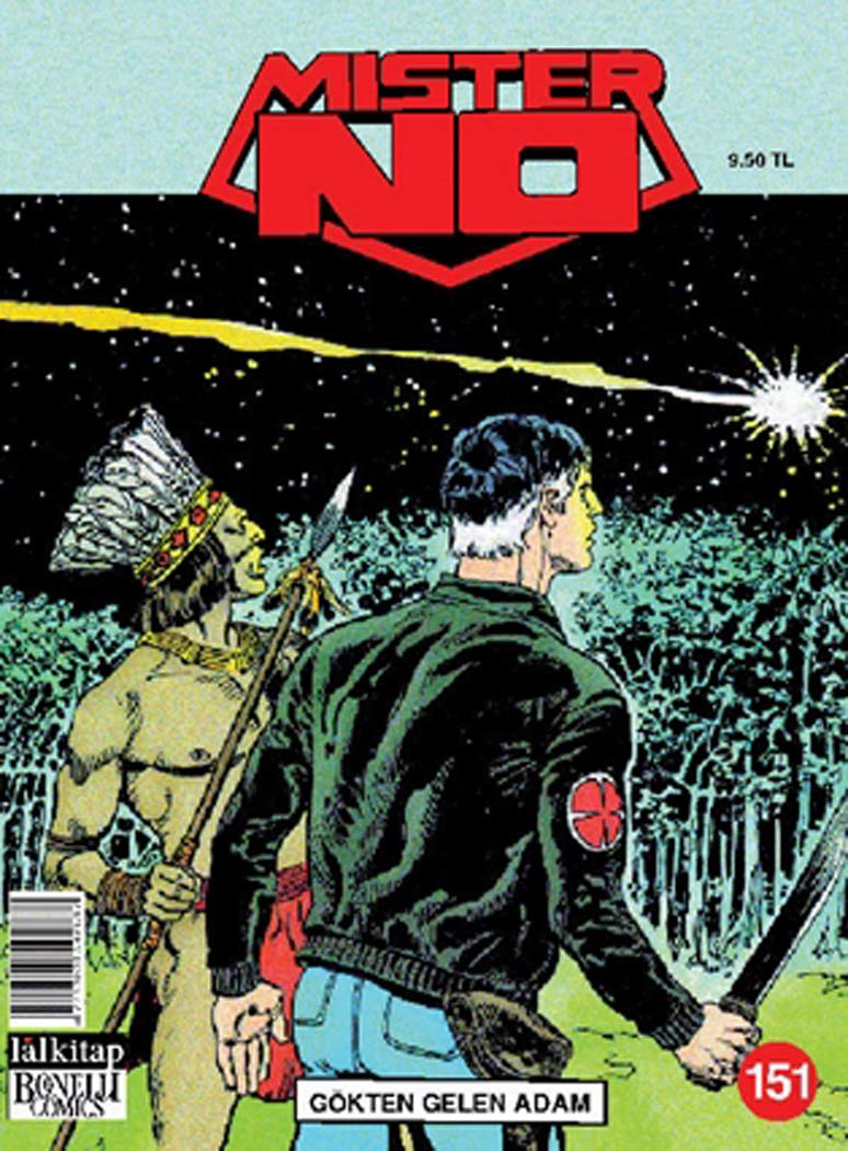Mister No Sayı : 151 - Gökten Gelen Adam