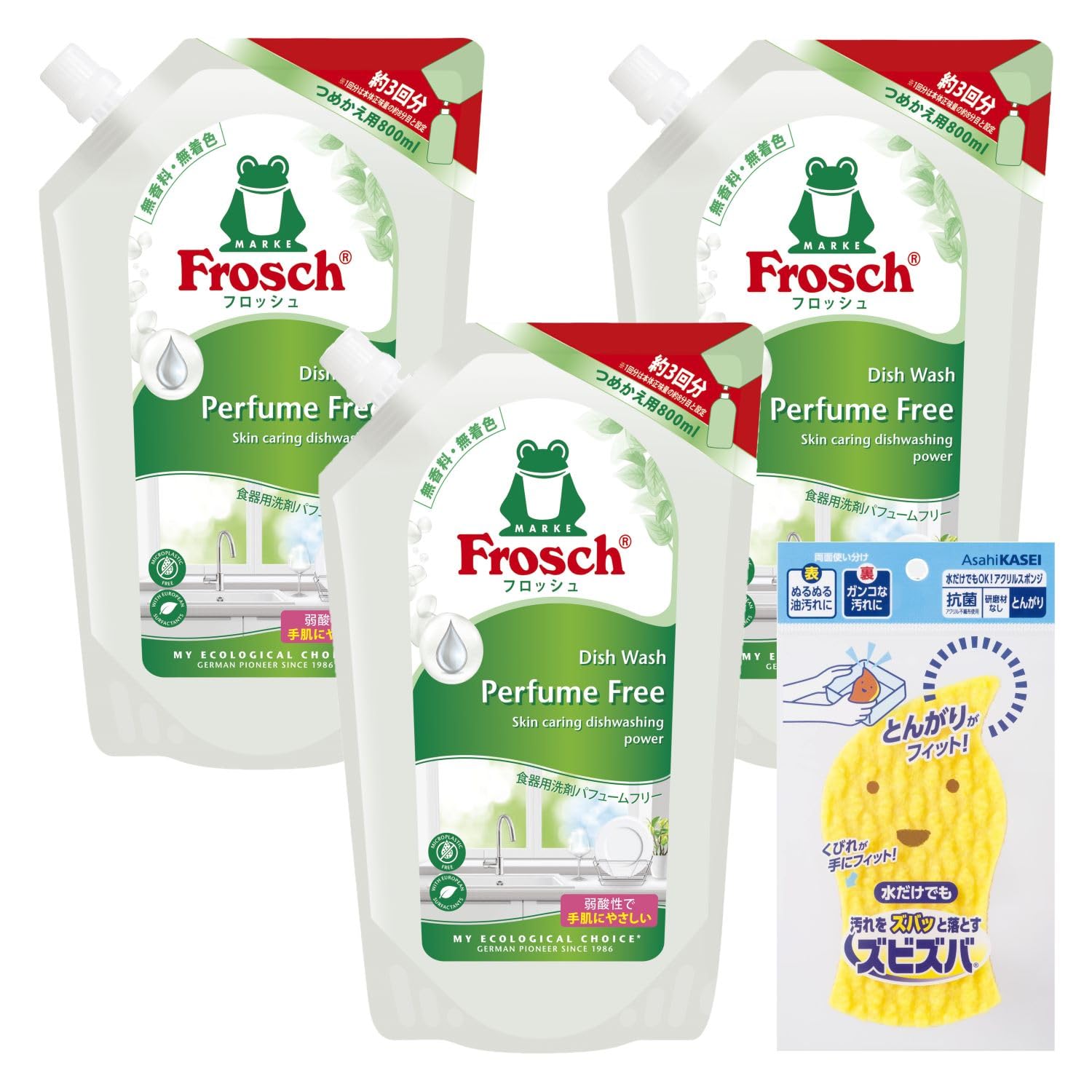 Amazon.co.jp: フロッシュ食器用洗剤 パフュームフリーつめかえ