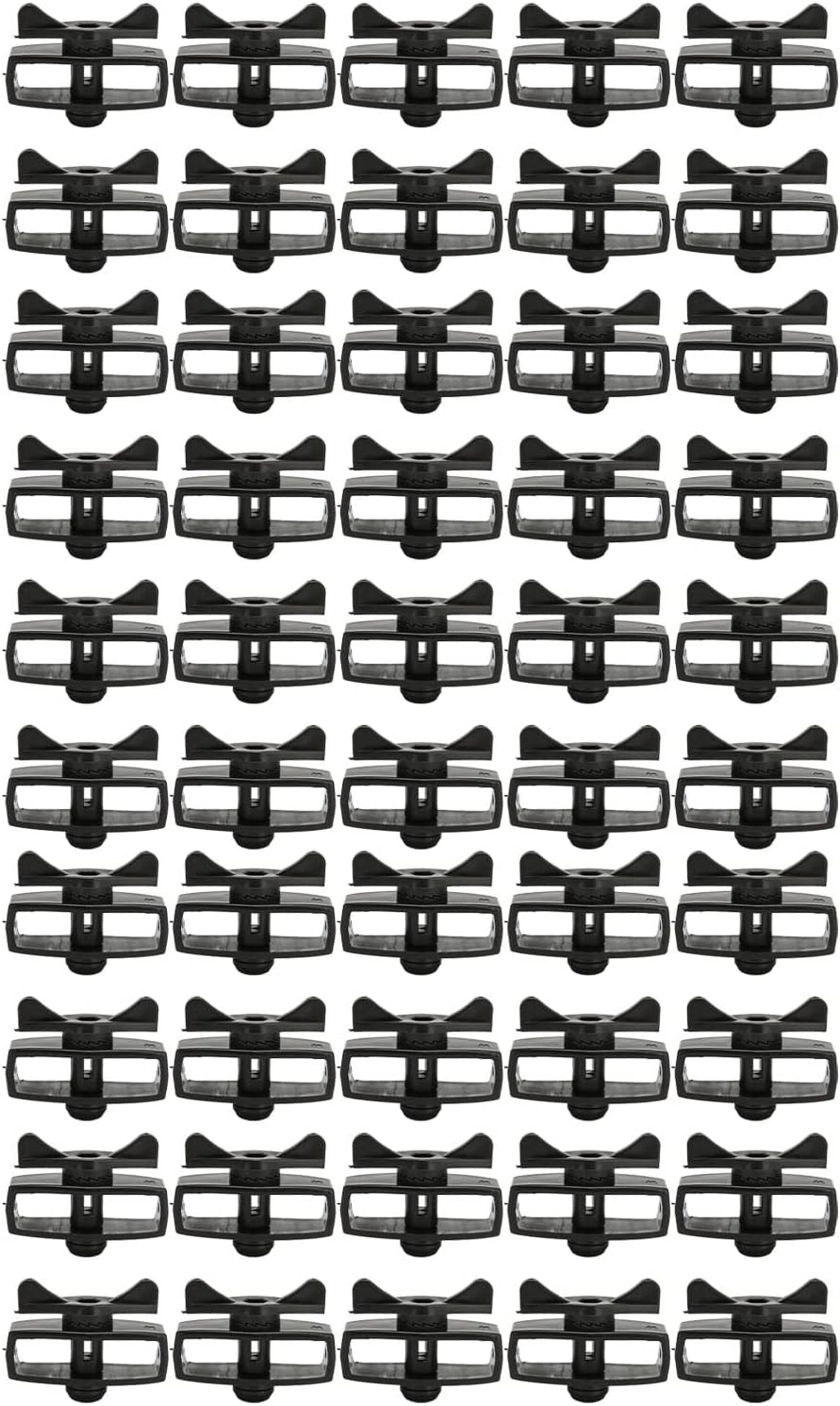 50Pcs Electric Fence Tensioner, 2.8X2.0X1.2in Wire