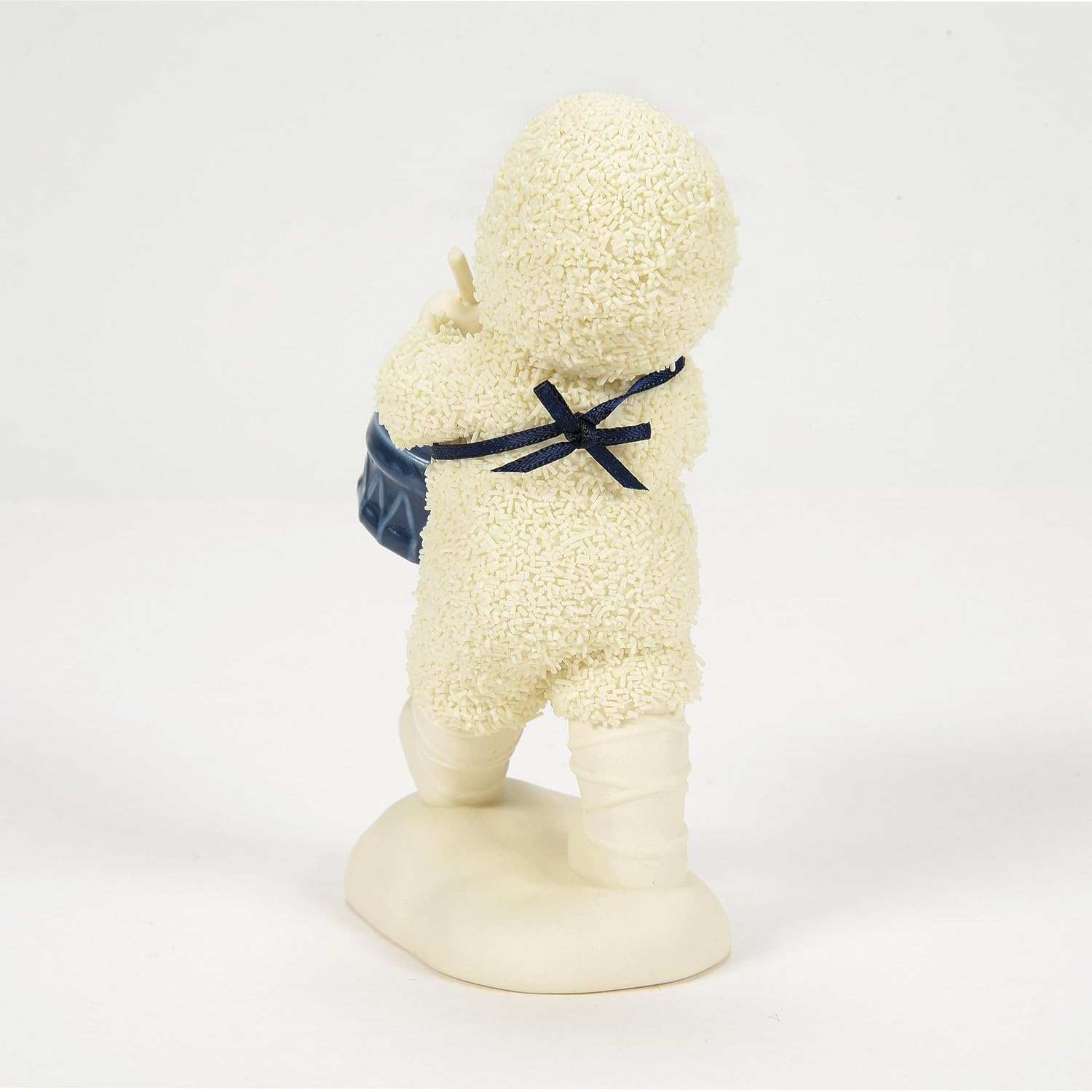 Department 56 Snowbabies Midnight Clear Little Drummer Baby Marching Figurine, 4.33 Inch, Multicolor