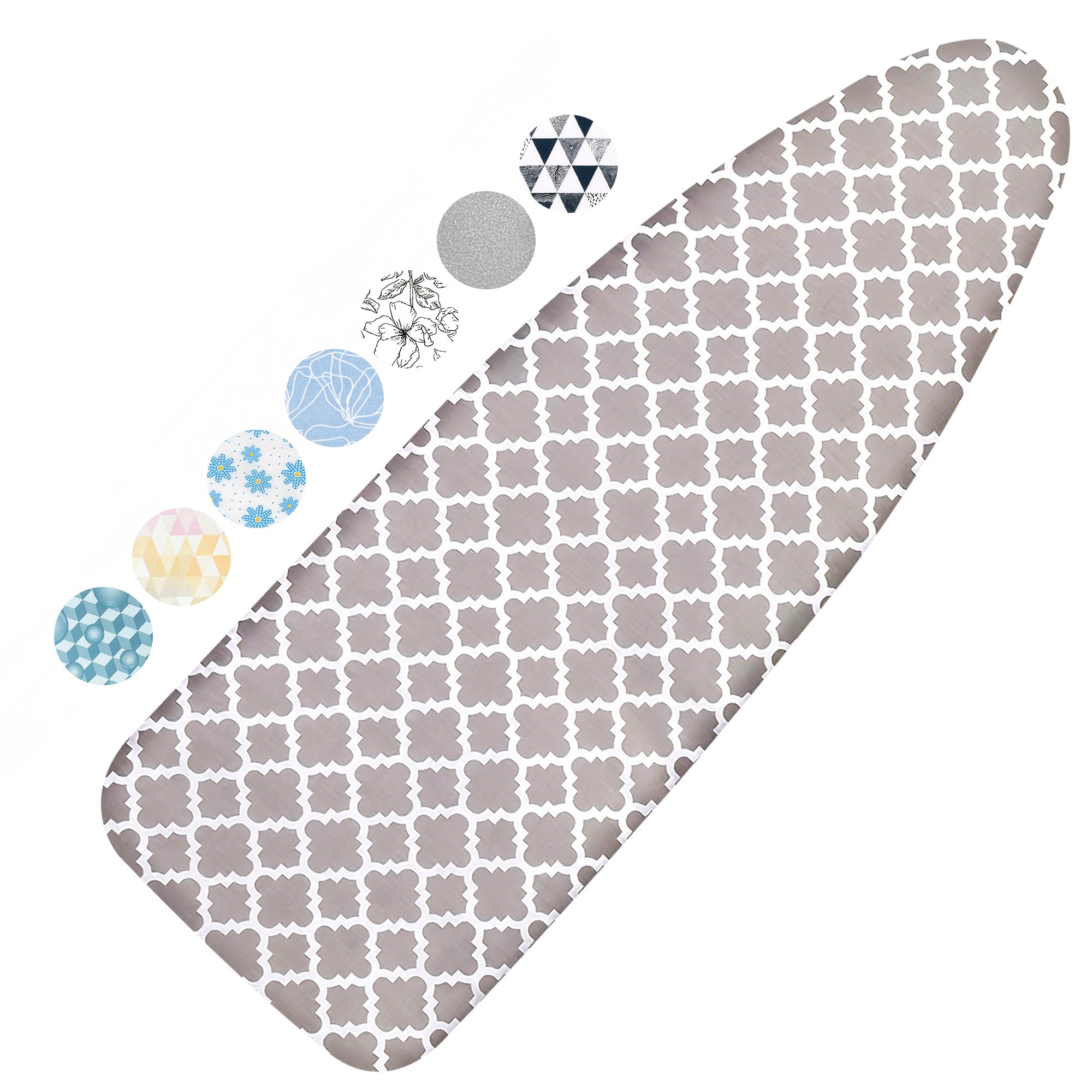 Photo 1 of Ironing Board Cover and Pad, 18x49 Extra Wide, Scorch Resistant
