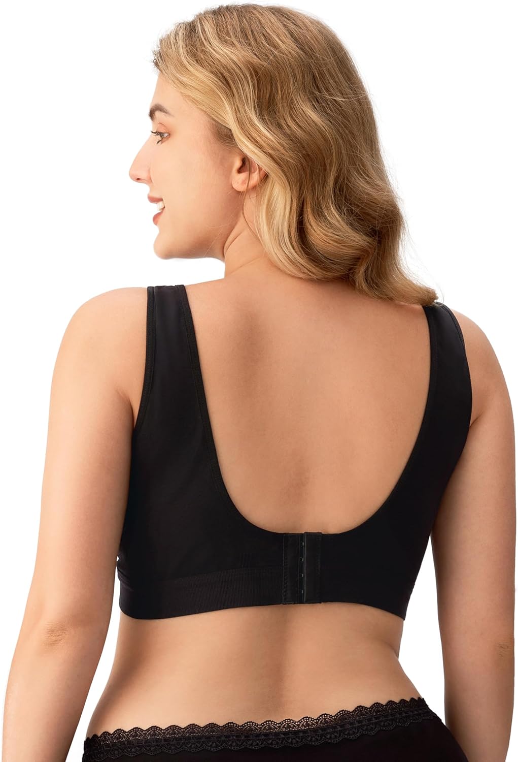 HBselect 5 Pack Nursing Bras for Breastfeeding, Maternity Nursing Sleep Bra Wireless Pregnancy Sleep Bralette