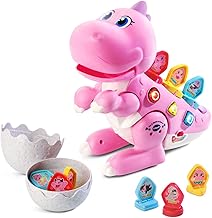 pink plastic dinosaur toy