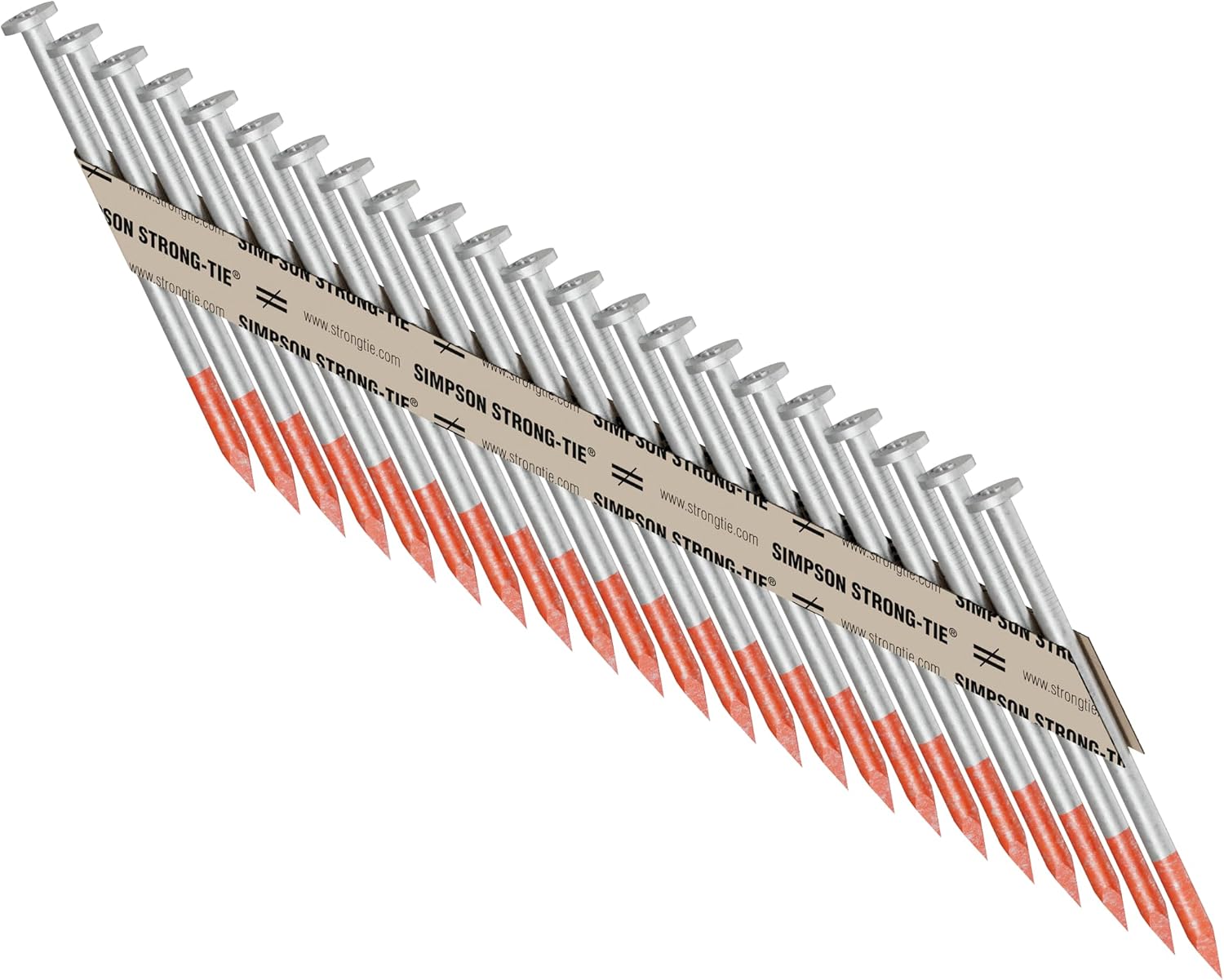 Simpson Strong-Tie 8DHDGPT2500-2-1/2" x .131 Galvanized 33° Connector Nails 2500ct