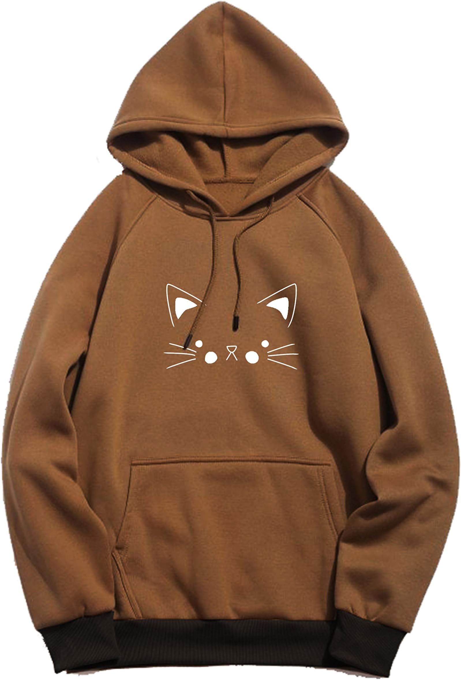 More & More Girl's Cotton Hooded Hoodie