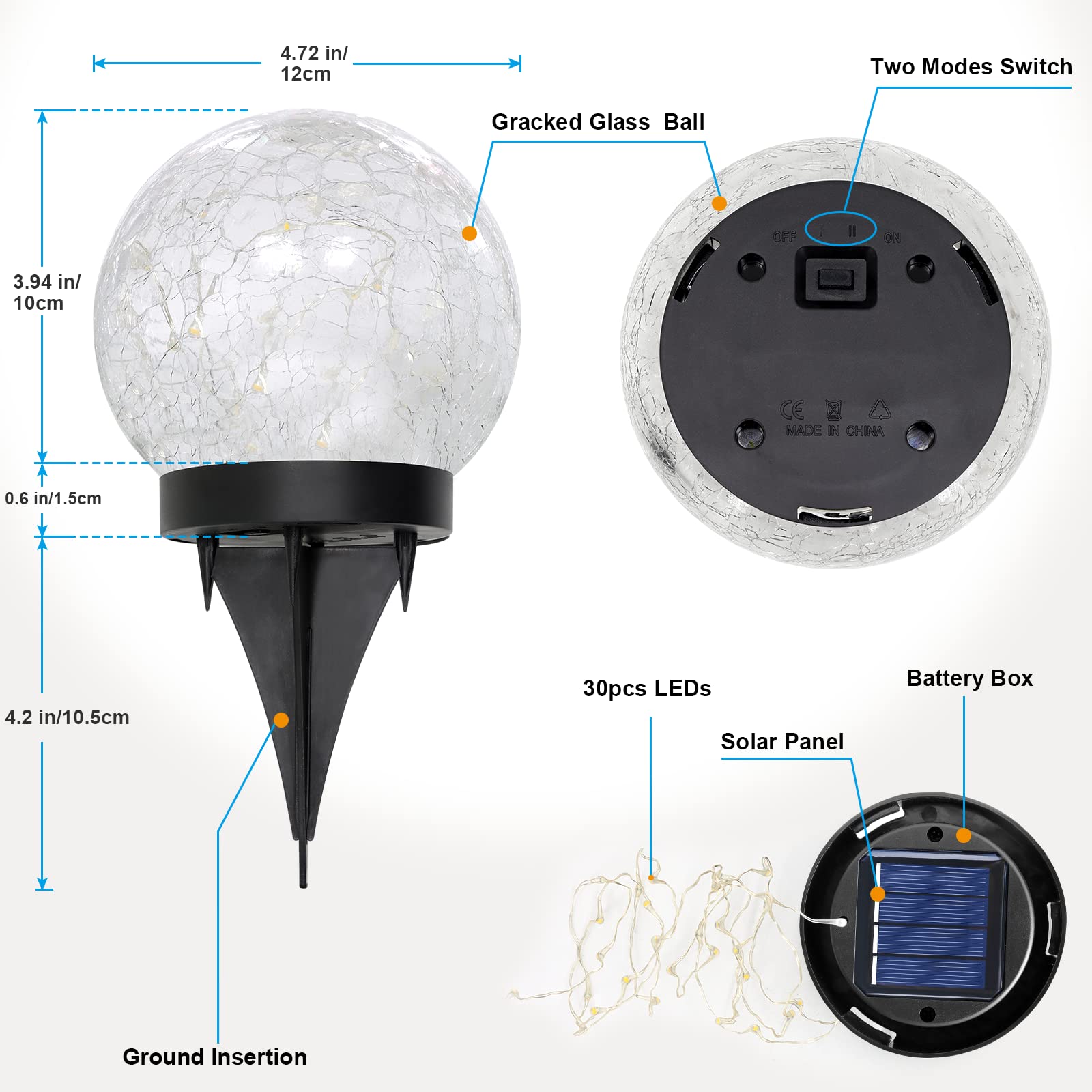 Luci solari da esterno, Luci solari da esterno impermeabili IP65