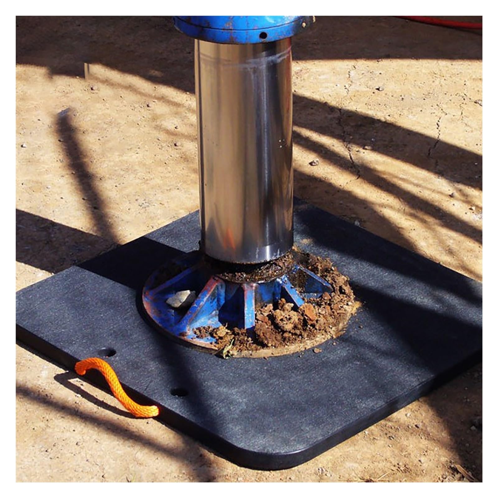 Générique Patins de stabilisateur Haute densité pour dépanneuses, Lot de 2, pour grues, dépanneuses, Camping-Cars et Chantiers, 50 x 50 x 5 cm