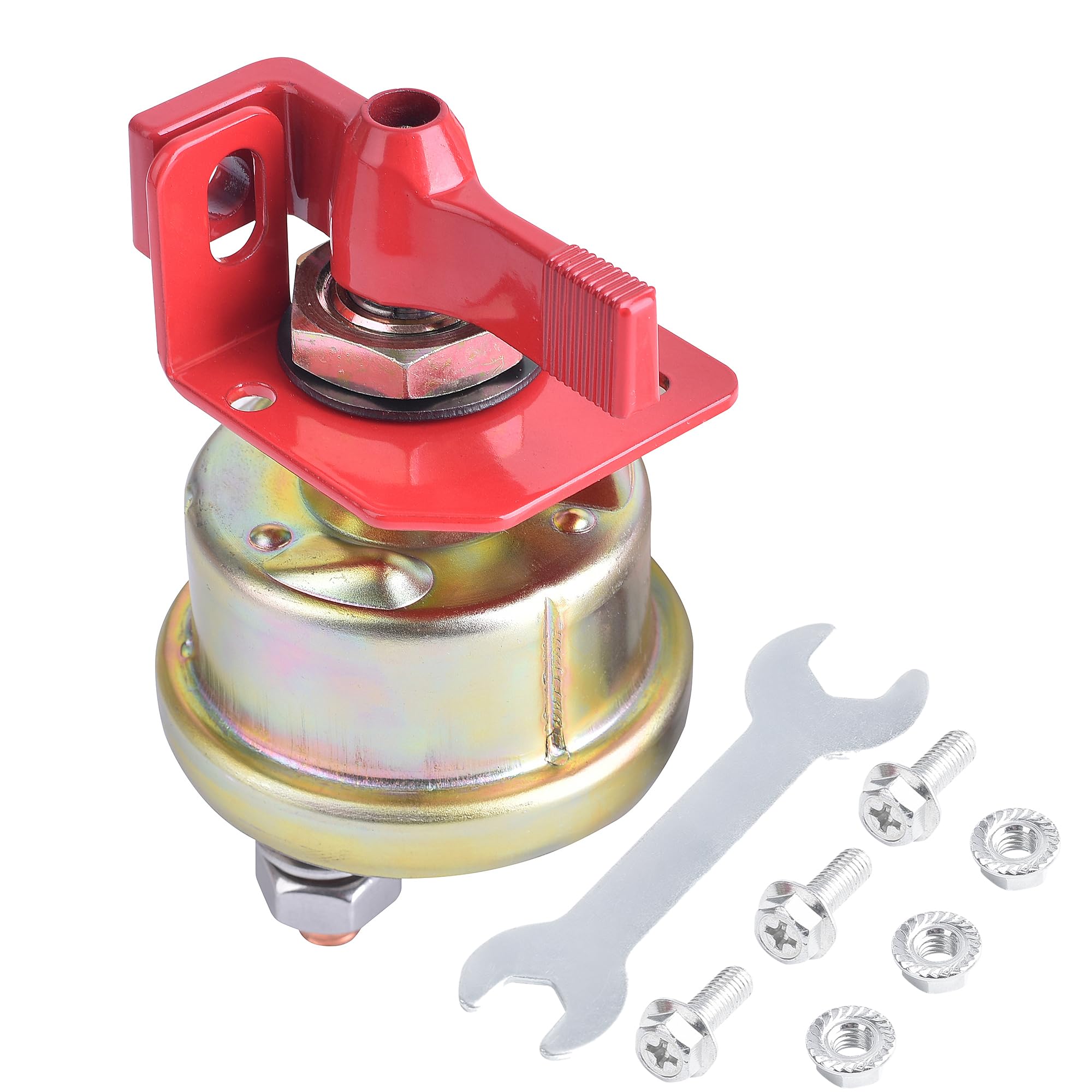 Amazon.co.jp: バッテリー切断スイッチ ロックブラケット付き 12V-48V