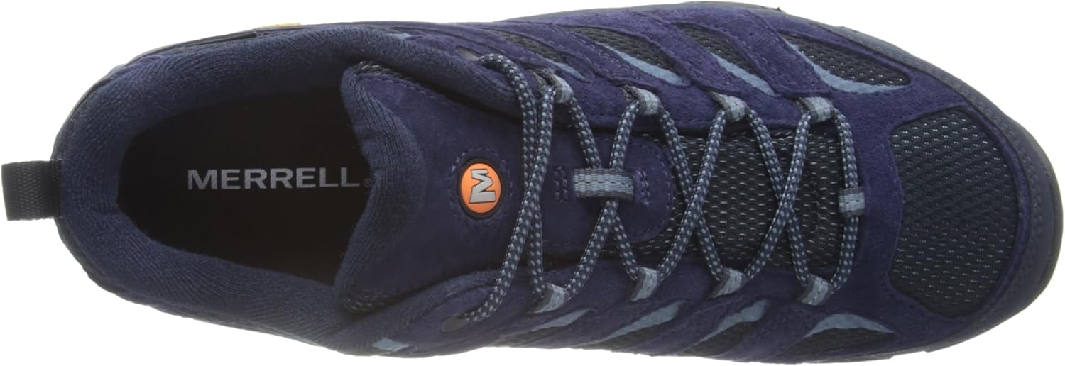 Merrell Mens Moab 3 GTX Leather Textile Navy Shoes 12 US