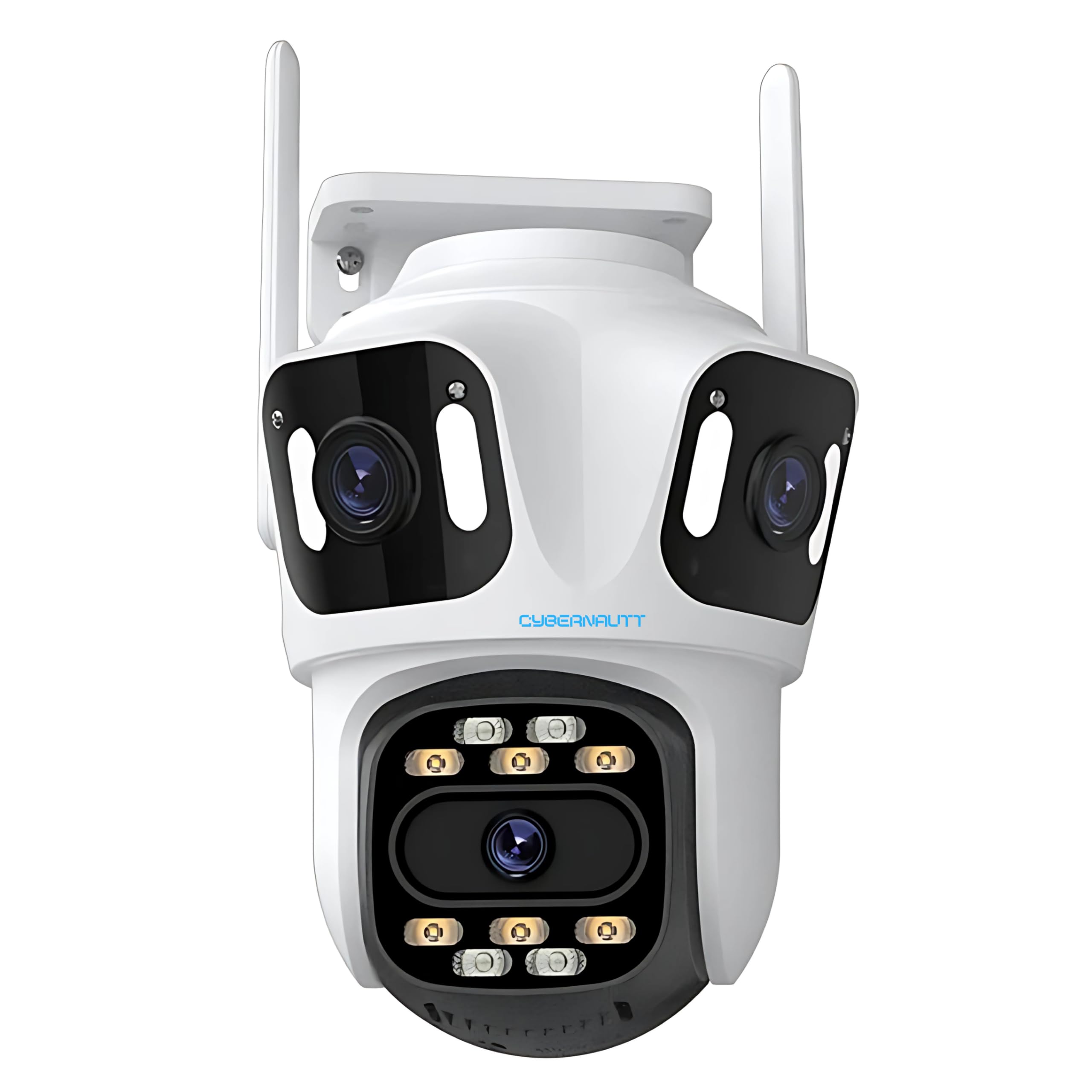 XUGA - Cybernautt Z12I 12MP FHD Triple Lens WiFi Outdoor CCTV Camera | PTZ | Color Night Vision | 3 View Screen | Motion Detection | Two-Way Audio| IP66 Waterproof |128GB-picture-11