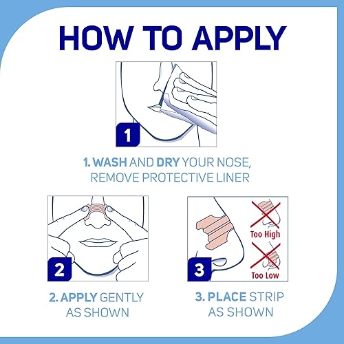 Miniatura 7 de Breathe Right - Tiras nasales, grandes, transparentes, para piel sensible, 30 tiras Personal Healthcare  Health Care by HealthCare