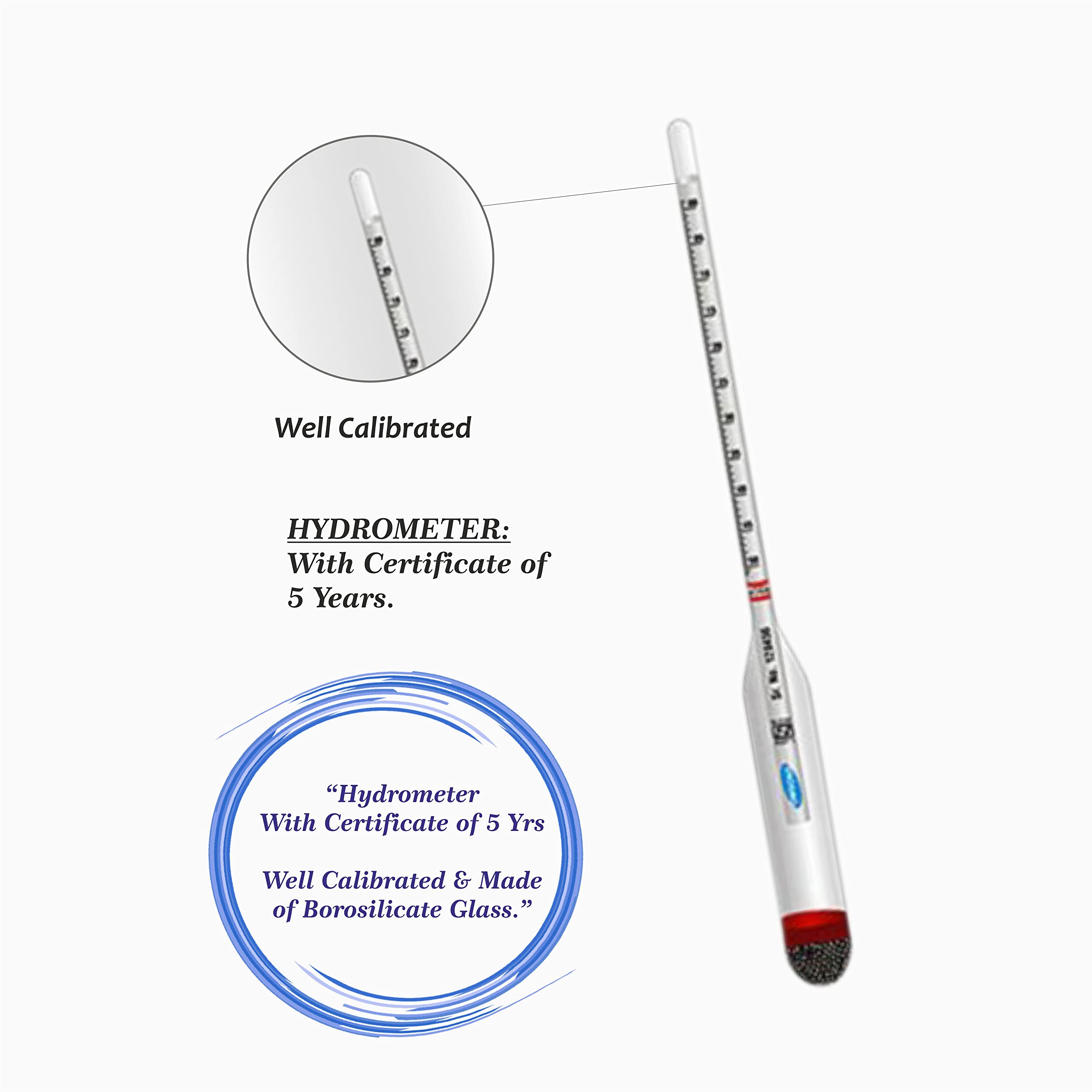 AXL REDIFINING LIFESTYLES ISI Mark density hydrometer (700 TO 750) with NABL certificate 2