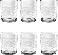 Vista 10 de TarHong Foundry - Vasos de plástico de alta calidad, 13.5 onzas, transparente, juego de 6