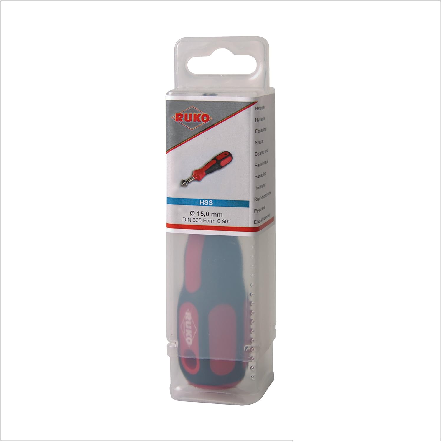 Ruko HSS Hand Deburrer with Countersinker, Bright Finish, 20.5 mm Diameter, R102146, 20,5 mm - Image 4